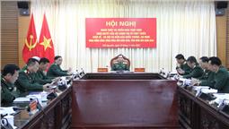 Quân khu tham gia Hội nghị trực tuyến quán triệt, triển khai nghị quyết của Bộ Chính trị